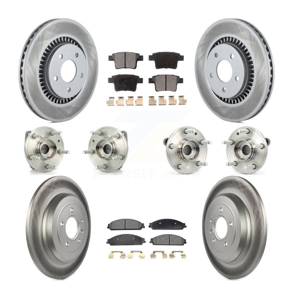 [Avant + Arrière] Kit d'ensemble roulement de roue et moyeu pour Ford Five Hundred Freestyle Taurus Mercury Montego X Sable AWD KBB-112597