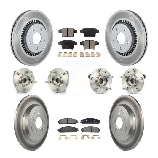 [Avant + Arrière] Kit d'ensemble roulement de roue et moyeu pour Ford Five Hundred Freestyle Taurus Mercury Montego X Sable AWD KBB-112597