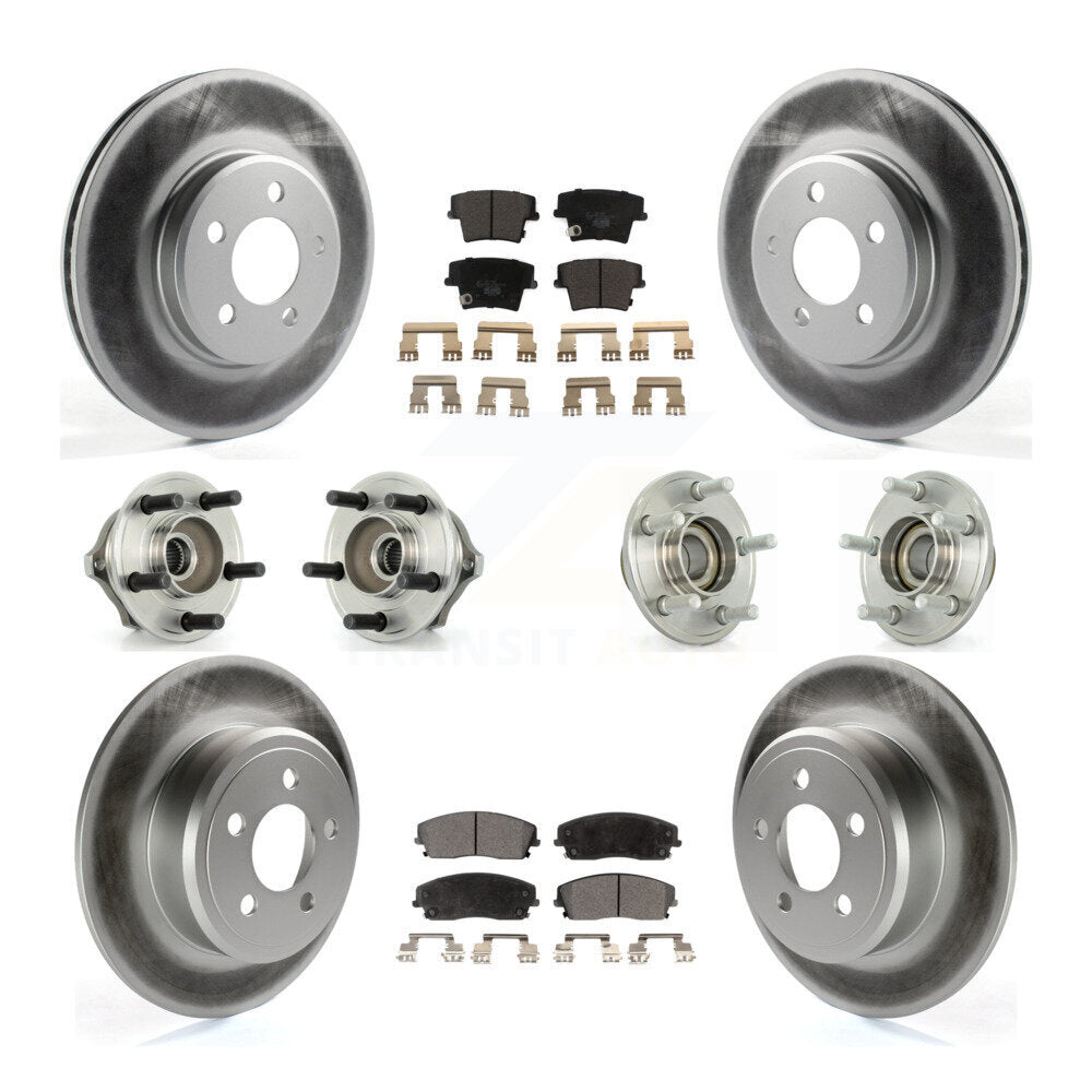 [Avant + Arrière] Kit d'ensemble roulement de roue et moyeu pour Chrysler 300 Dodge Charger Magnum KBB-112598