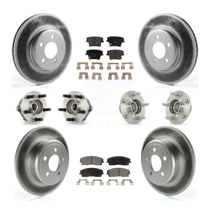 [Avant + Arrière] Kit d'ensemble roulement de roue et moyeu pour Chrysler 300 Dodge Charger Magnum KBB-112598