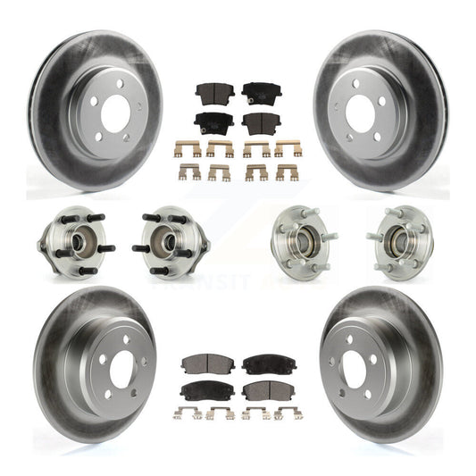 [Avant + Arrière] Kit d'ensemble roulement de roue et moyeu pour Chrysler 300 Dodge Charger Magnum KBB-112598