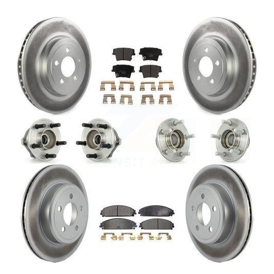 [Avant + Arrière] Kit d'ensemble roulement de roue et moyeu pour Chrysler 300 Dodge Charger Magnum KBB-112599