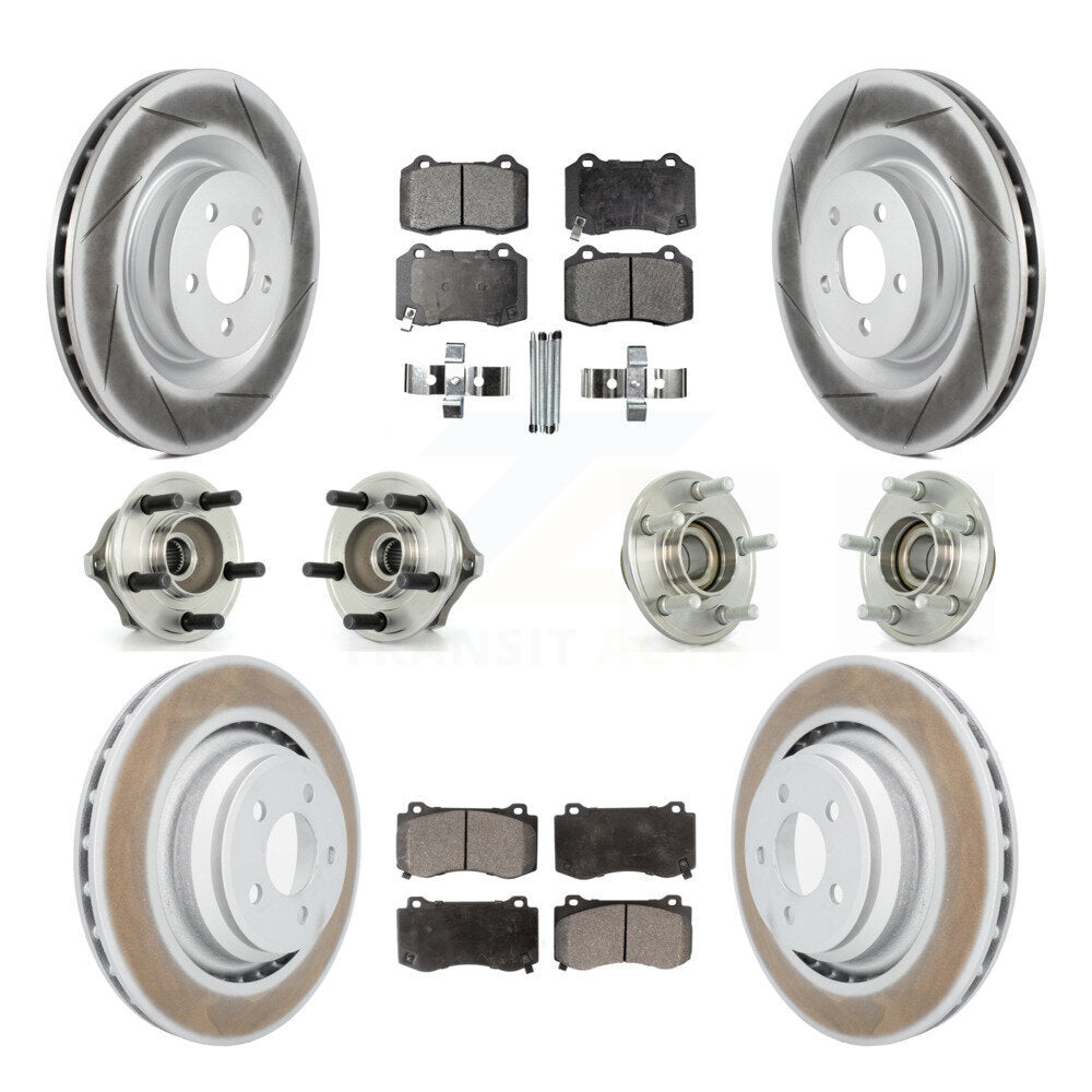 [Avant + Arrière] Kit d'ensemble roulement de roue et moyeu pour Chrysler 300 Dodge Charger Magnum KBB-112601