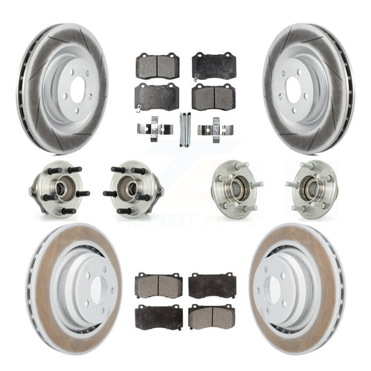 [Avant + Arrière] Kit d'ensemble roulement de roue et moyeu pour Chrysler 300 Dodge Charger Magnum KBB-112601