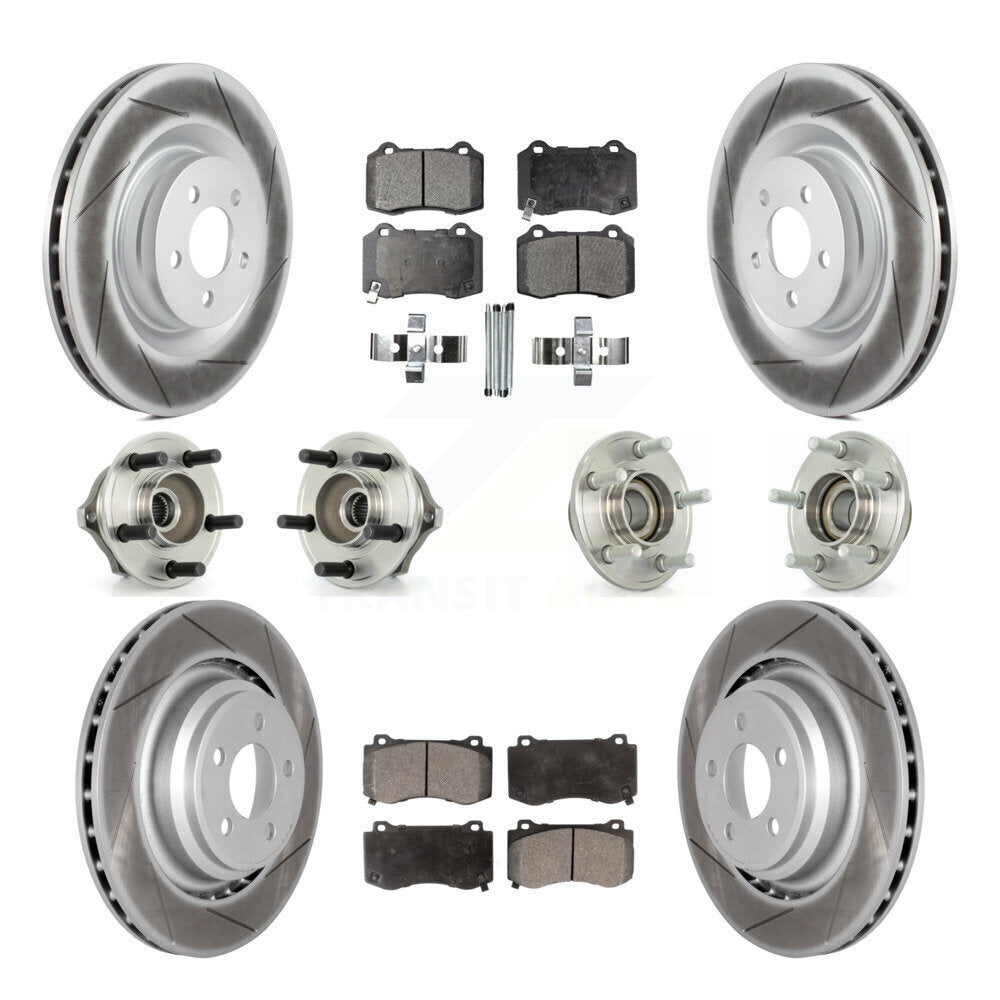 [Avant + Arrière] Kit d'ensemble roulement de roue et moyeu pour Chrysler 300 Dodge Charger Magnum KBB-112602