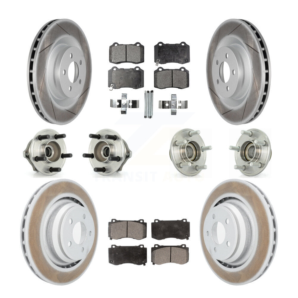 [Avant + Arrière] Kit d'ensemble roulement de roue et moyeu pour Chrysler 300 Dodge Charger Magnum KBB-112603