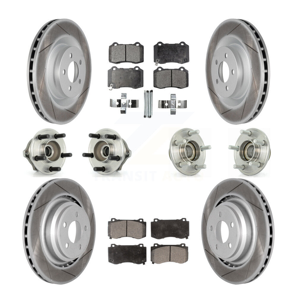 [Avant + Arrière] Kit d'ensemble roulement de roue et moyeu pour Chrysler 300 Dodge Charger Magnum KBB-112604