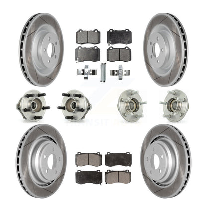 [Avant + Arrière] Kit d'ensemble roulement de roue et moyeu pour Chrysler 300 Dodge Charger Magnum KBB-112604