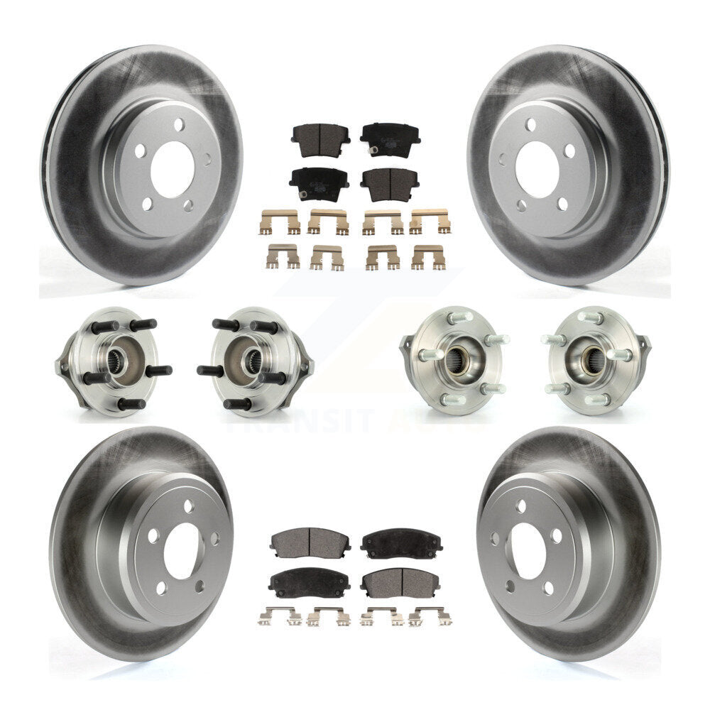 [Avant + Arrière] Kit d'ensemble roulement de roue et moyeu pour Dodge Charger Magnum AWD avec 2.7L KBB-112605