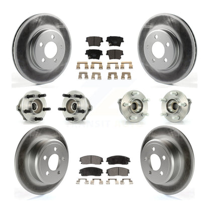 [Avant + Arrière] Kit d'ensemble roulement de roue et moyeu pour Dodge Charger Magnum AWD avec 2.7L KBB-112605