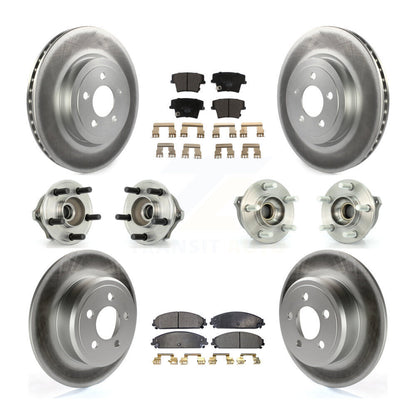 [Avant + Arrière] Kit d'ensemble roulement de roue et moyeu pour 2005-2006 Chrysler 300 AWD avec 3.5L KBB-112606