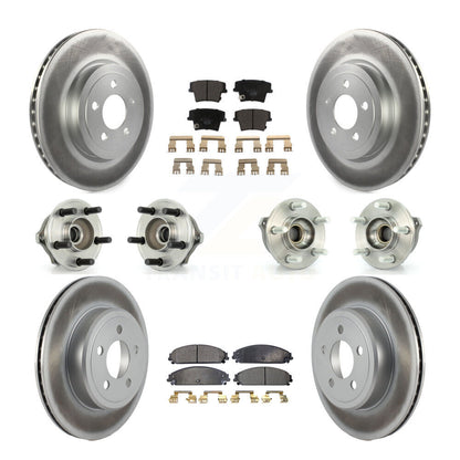 [Avant + Arrière] Kit d'ensemble roulement de roue et moyeu pour Chrysler 300 Dodge Charger Magnum KBB-112607