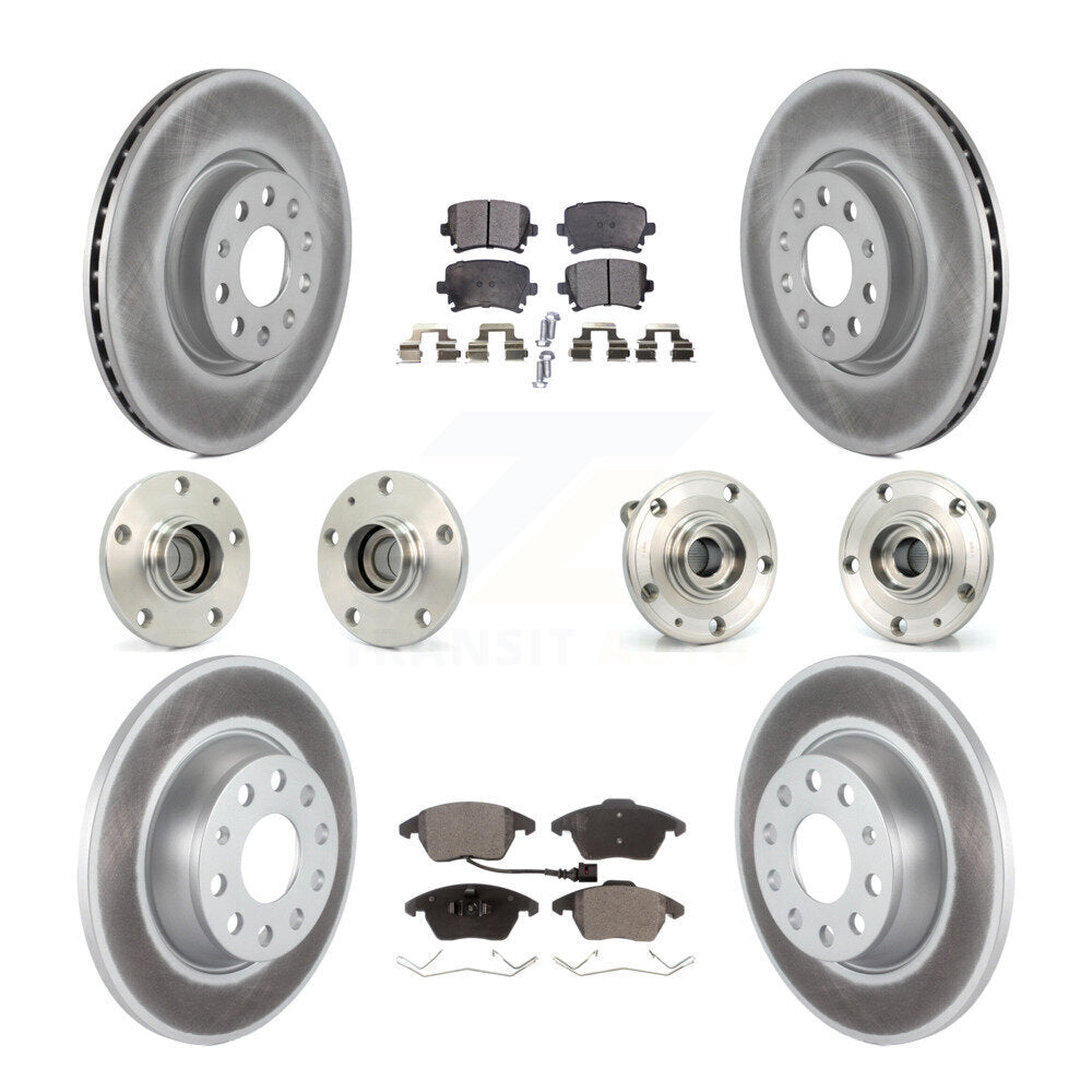 [Avant + Arrière] Kit d'ensemble roulement de roue et moyeu pour Volkswagen Passat Eos KBB-112621
