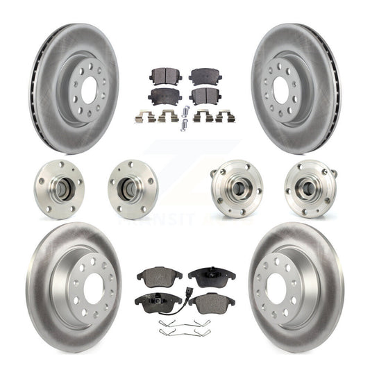 [Avant + Arrière] Kit d'ensemble roulement de roue et moyeu pour Volkswagen Tiguan Audi Q3 KBB-112626