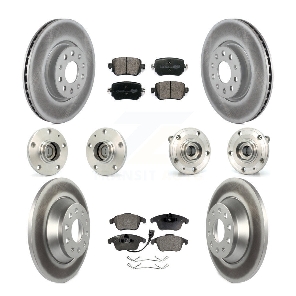 [Avant + Arrière] Kit d'ensemble roulement de roue et moyeu pour 2016-2018 Audi Q3 KBB-112629