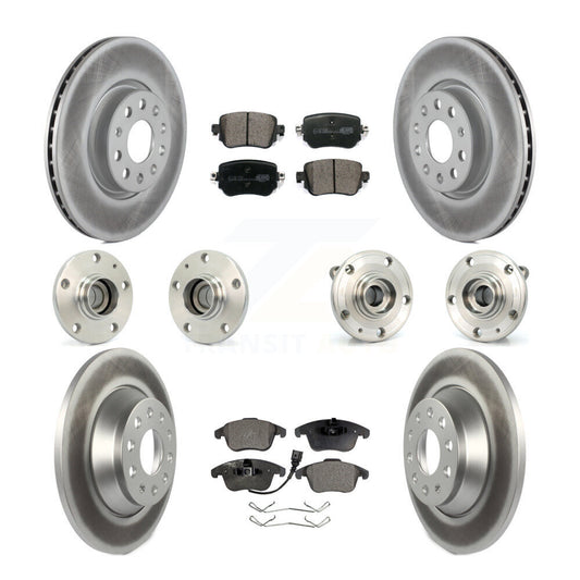 [Avant + Arrière] Kit d'ensemble roulement de roue et moyeu pour 2016-2018 Audi Q3 KBB-112629