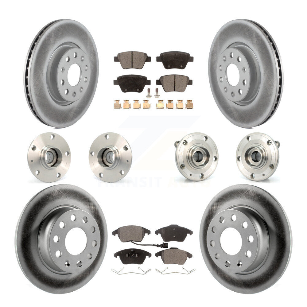 [Avant + Arrière] Kit d'ensemble roulement de roue et moyeu pour Volkswagen GTI avec 30mm bearing KBB-112653