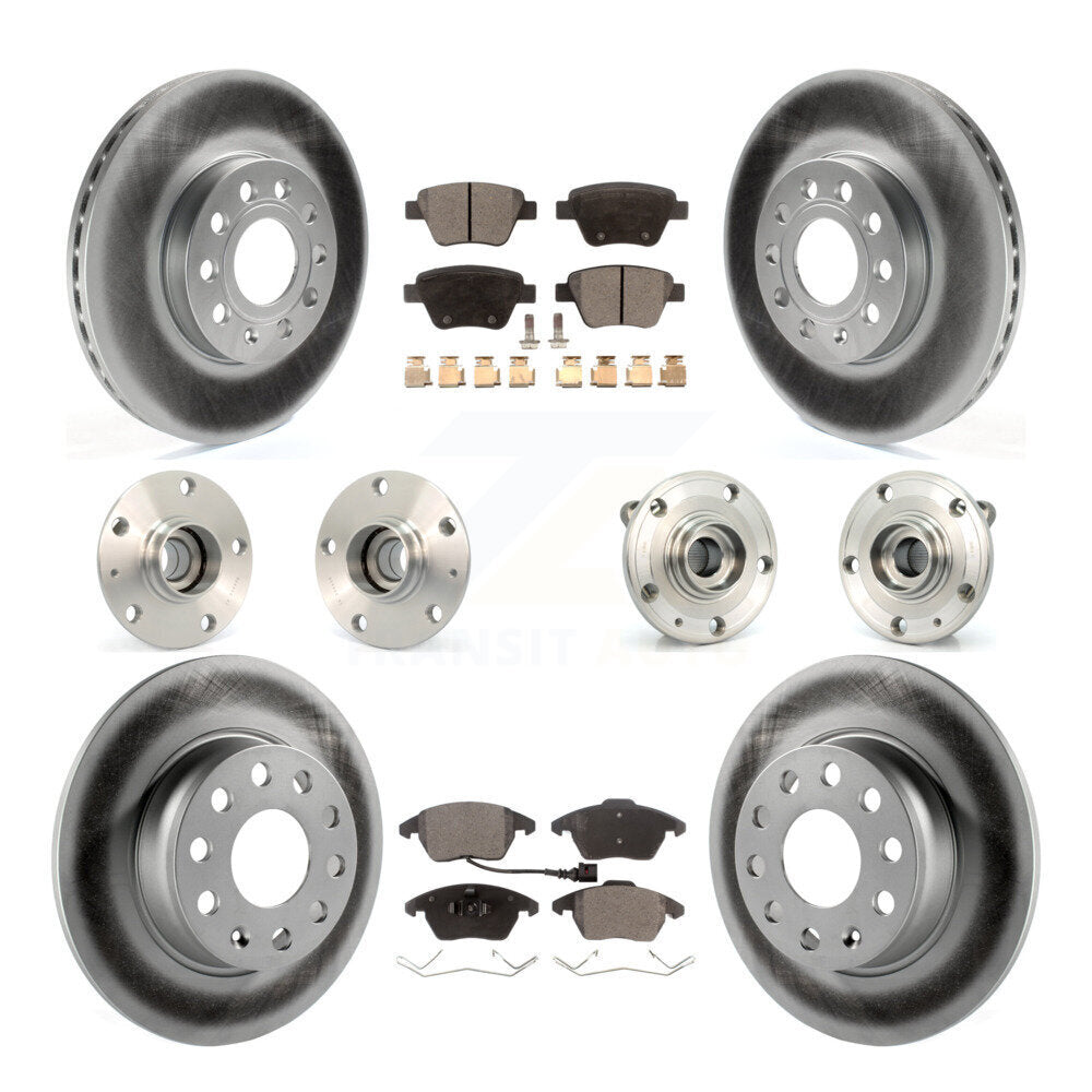 [Avant + Arrière] Kit d'ensemble roulement de roue et moyeu pour Volkswagen Beetle KBB-112655