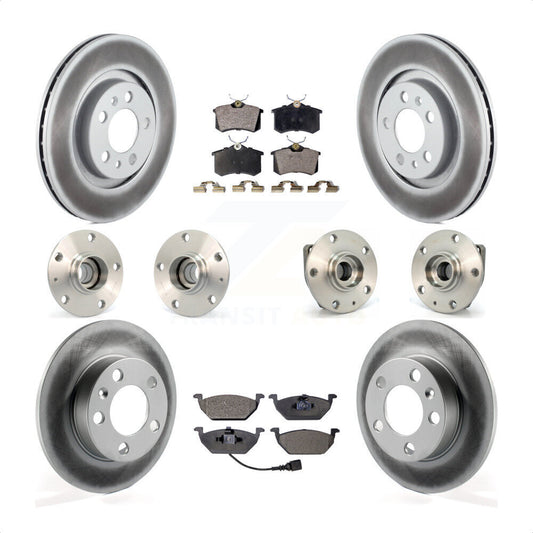 [Avant + Arrière] Kit d'ensemble roulement de roue et moyeu pour Volkswagen Golf City KBB-112658 par Transit Auto
