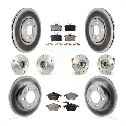 [Avant + Arrière] Kit d'ensemble roulement de roue et moyeu pour 2006 Volkswagen Golf 1.8L KBB-112659 par Transit Auto