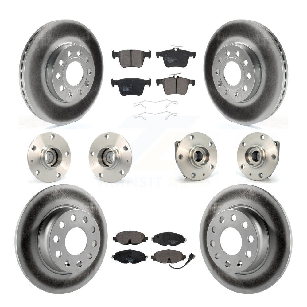[Avant + Arrière] Kit d'ensemble roulement de roue et moyeu pour 2015-2019 Volkswagen e-Golf KBB-112665