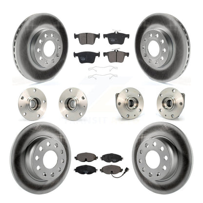 [Avant + Arrière] Kit d'ensemble roulement de roue et moyeu pour 2015-2019 Volkswagen e-Golf KBB-112665