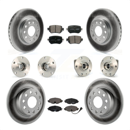 [Avant + Arrière] Kit d'ensemble roulement de roue et moyeu pour Volkswagen Golf SportWagen KBB-112666 par Transit Auto