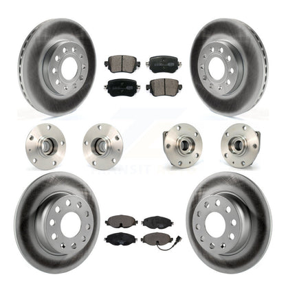 [Avant + Arrière] Kit d'ensemble roulement de roue et moyeu pour Volkswagen Golf SportWagen KBB-112666