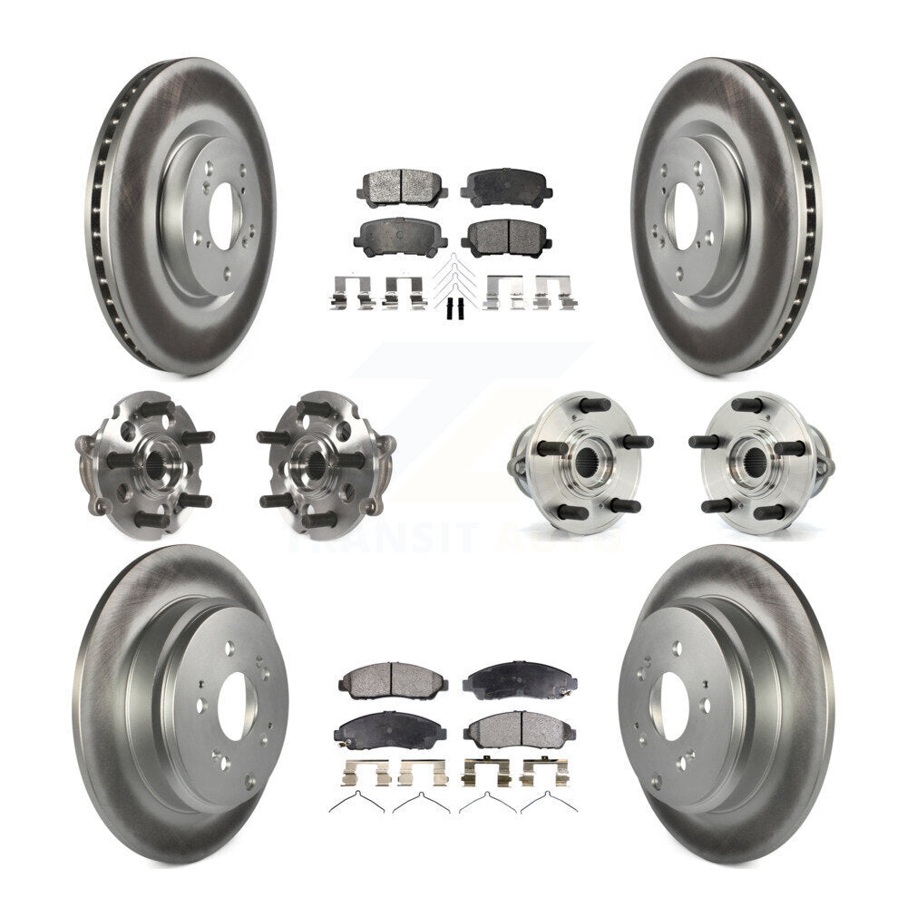 [Avant + Arrière] Kit d'ensemble roulement de roue et moyeu pour Honda Pilot Acura MDX ZDX KBB-112667