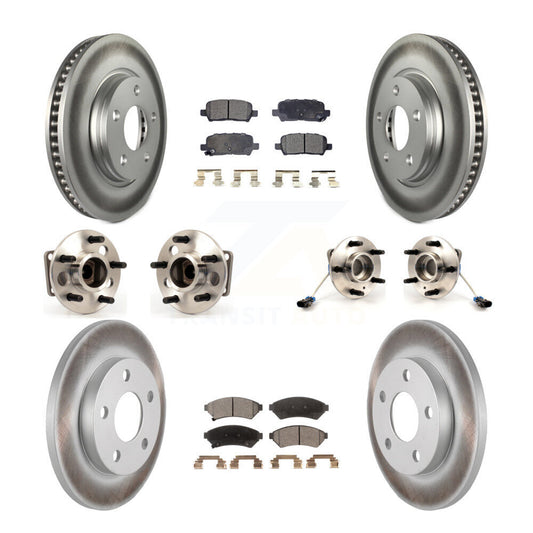 [Avant + Arrière] Kit d'ensemble roulement de roue et moyeu pour Pontiac Grand Prix Buick LaCrosse Allure KBB-112672