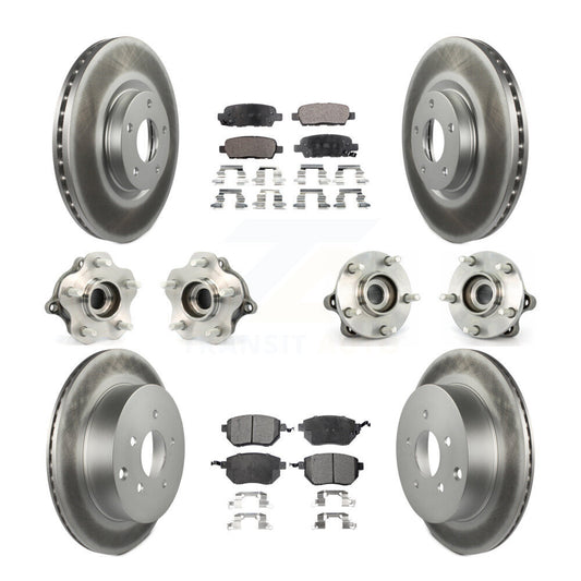 [Avant + Arrière] Kit d'ensemble roulement de roue et moyeu pour 2003-2004 Nissan Murano AWD KBB-112681