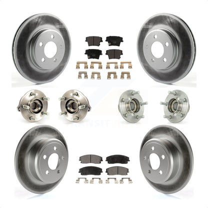 [Avant + Arrière] Kit d'ensemble roulement de roue et moyeu pour Dodge Charger Chrysler 300 Challenger KBB-112683 par Transit Auto