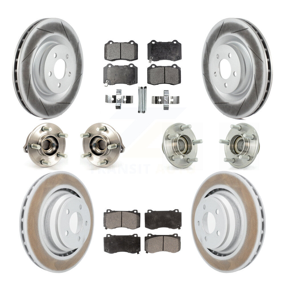 [Avant + Arrière] Kit d'ensemble roulement de roue et moyeu pour Dodge Charger Chrysler 300 Challenger KBB-112686