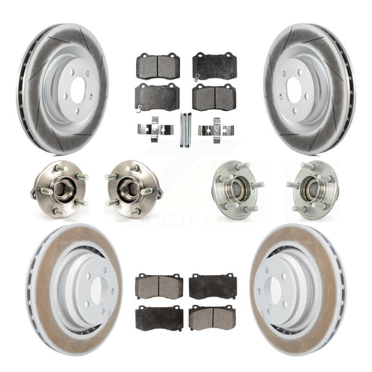 [Avant + Arrière] Kit d'ensemble roulement de roue et moyeu pour Dodge Charger Chrysler 300 Challenger KBB-112686
