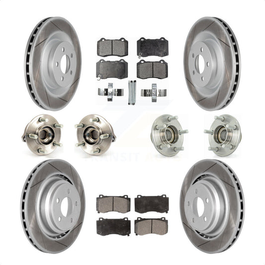 [Avant + Arrière] Kit d'ensemble roulement de roue et moyeu pour Dodge Charger Chrysler 300 Challenger KBB-112689 par Transit Auto