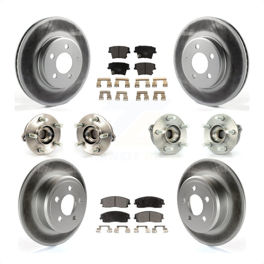 [Avant + Arrière] Kit d'ensemble roulement de roue et moyeu pour Dodge Charger Chrysler 300 AWD avec 2.7L KBB-112690 par Transit Auto