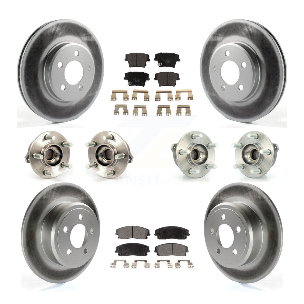 [Avant + Arrière] Kit d'ensemble roulement de roue et moyeu pour Dodge Charger Chrysler 300 AWD avec 2.7L KBB-112690