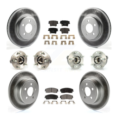 [Avant + Arrière] Kit d'ensemble roulement de roue et moyeu pour Dodge Charger Chrysler 300 AWD avec 2.7L KBB-112690