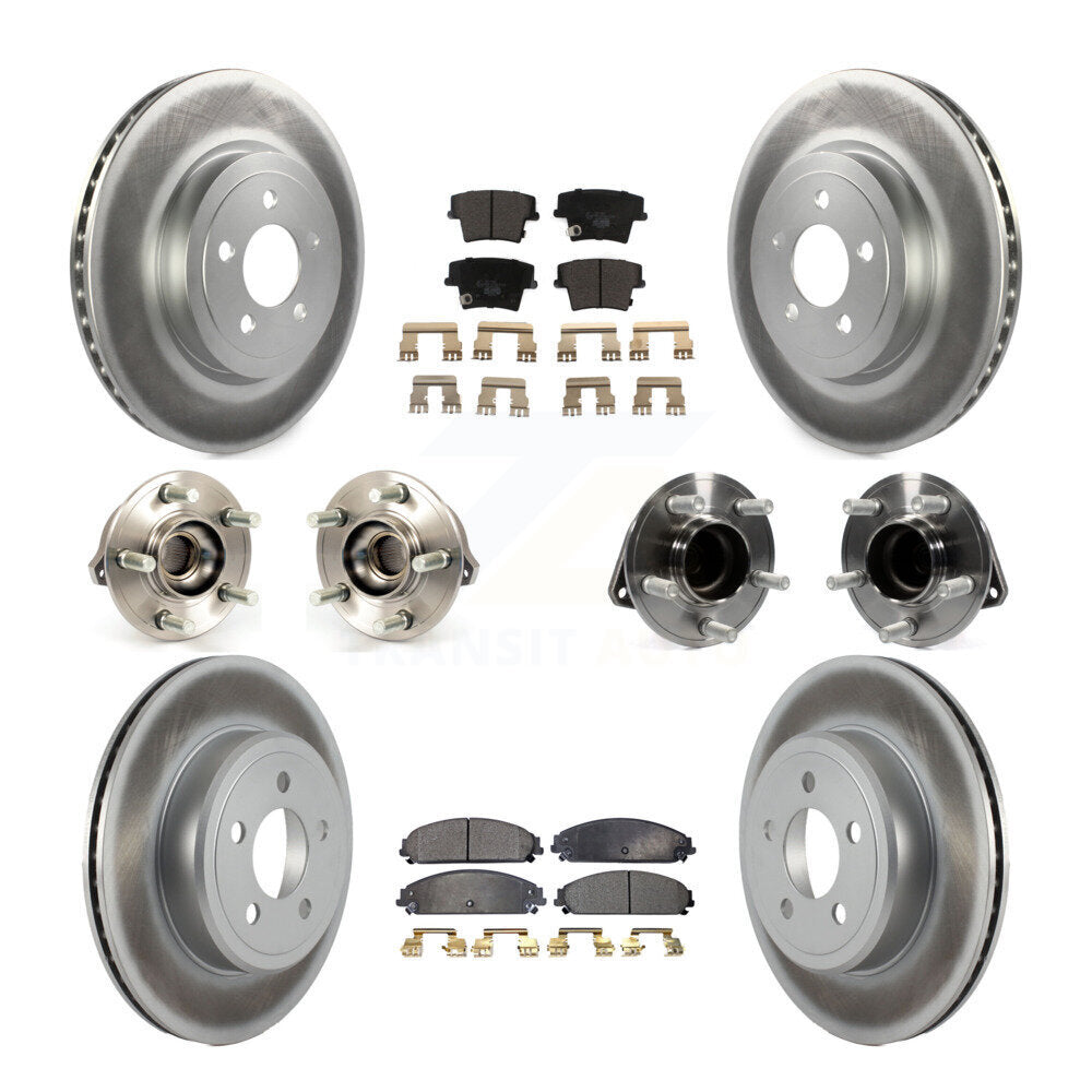 [Avant + Arrière] Kit d'ensemble roulement de roue et moyeu pour Dodge Chrysler 300 Charger Challenger KBB-112694
