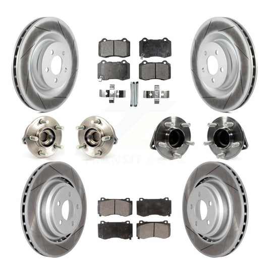 [Avant + Arrière] Kit d'ensemble roulement de roue et moyeu pour 2012 Chrysler 300 SRT8 avec RWD avec Heavy Duty Brakes KBB-112697