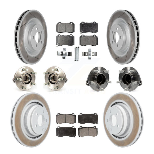 [Avant + Arrière] Kit d'ensemble roulement de roue et moyeu pour 2012 Chrysler 300 SRT8 avec RWD avec Heavy Duty Brakes KBB-112698