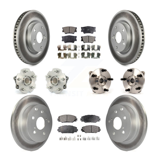 [Avant + Arrière] Kit d'ensemble roulement de roue et moyeu pour Toyota RAV4 avec 3rd Row Seating KBB-112700