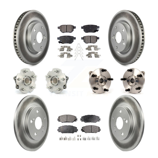 [Avant + Arrière] Kit d'ensemble roulement de roue et moyeu pour Toyota Corolla iM Scion KBB-112701