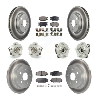 [Avant + Arrière] Kit d'ensemble roulement de roue et moyeu pour Toyota RAV4 KBB-112704