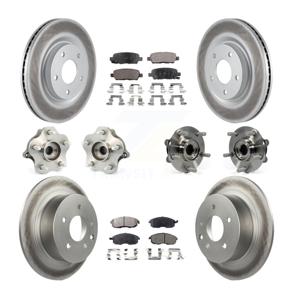 [Avant + Arrière] Kit d'ensemble roulement de roue et moyeu pour Nissan Juke KBB-112709