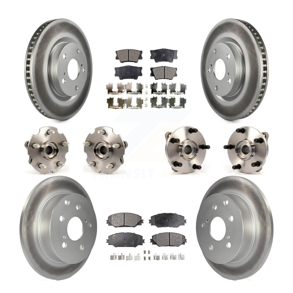 [Avant + Arrière] Kit d'ensemble roulement de roue et moyeu pour Toyota RAV4 avec 3rd Row Seating KBB-112710