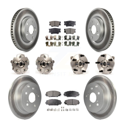 [Avant + Arrière] Kit d'ensemble roulement de roue et moyeu pour Toyota RAV4 avec 3rd Row Seating KBB-112710