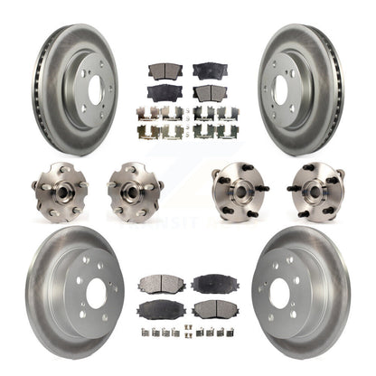 [Avant + Arrière] Kit d'ensemble roulement de roue et moyeu pour Toyota RAV4 sans 3rd Row Seating KBB-112711
