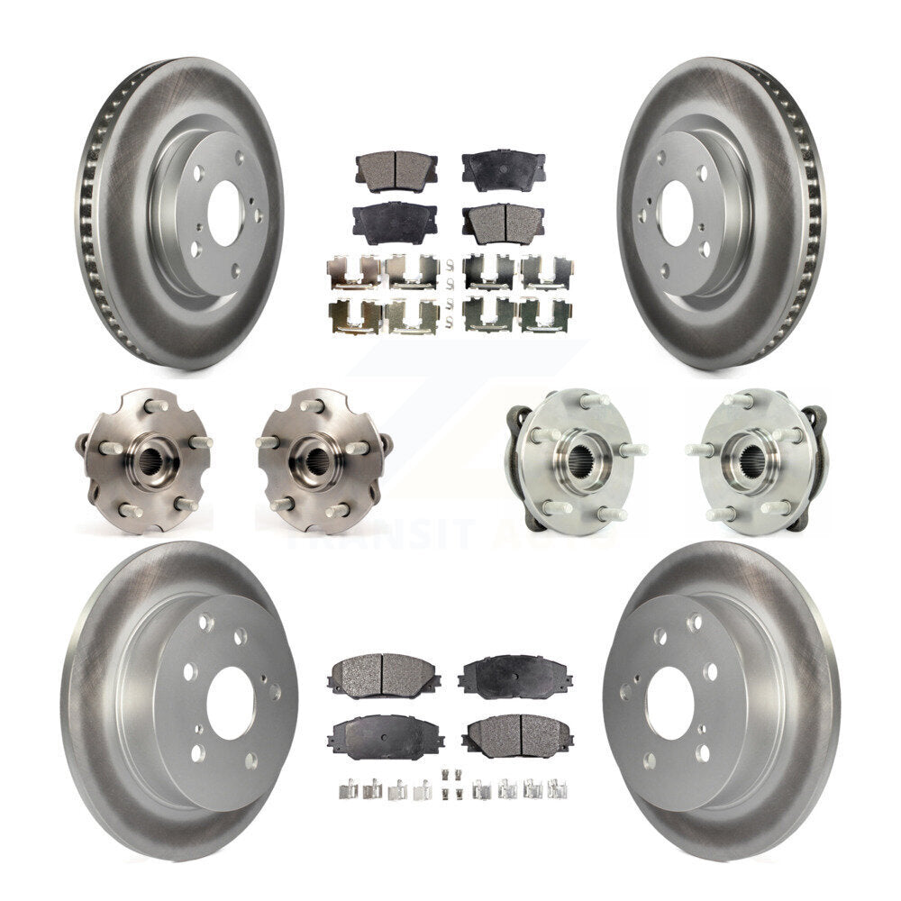 [Avant + Arrière] Kit d'ensemble roulement de roue et moyeu pour Toyota RAV4 KBB-112712