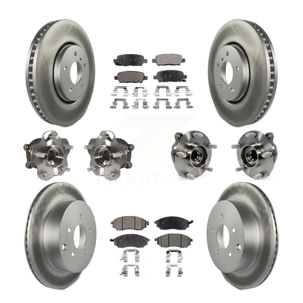 [Avant + Arrière] Kit d'ensemble roulement de roue et moyeu pour Infiniti FX35 QX70 INFINITI KBB-112718